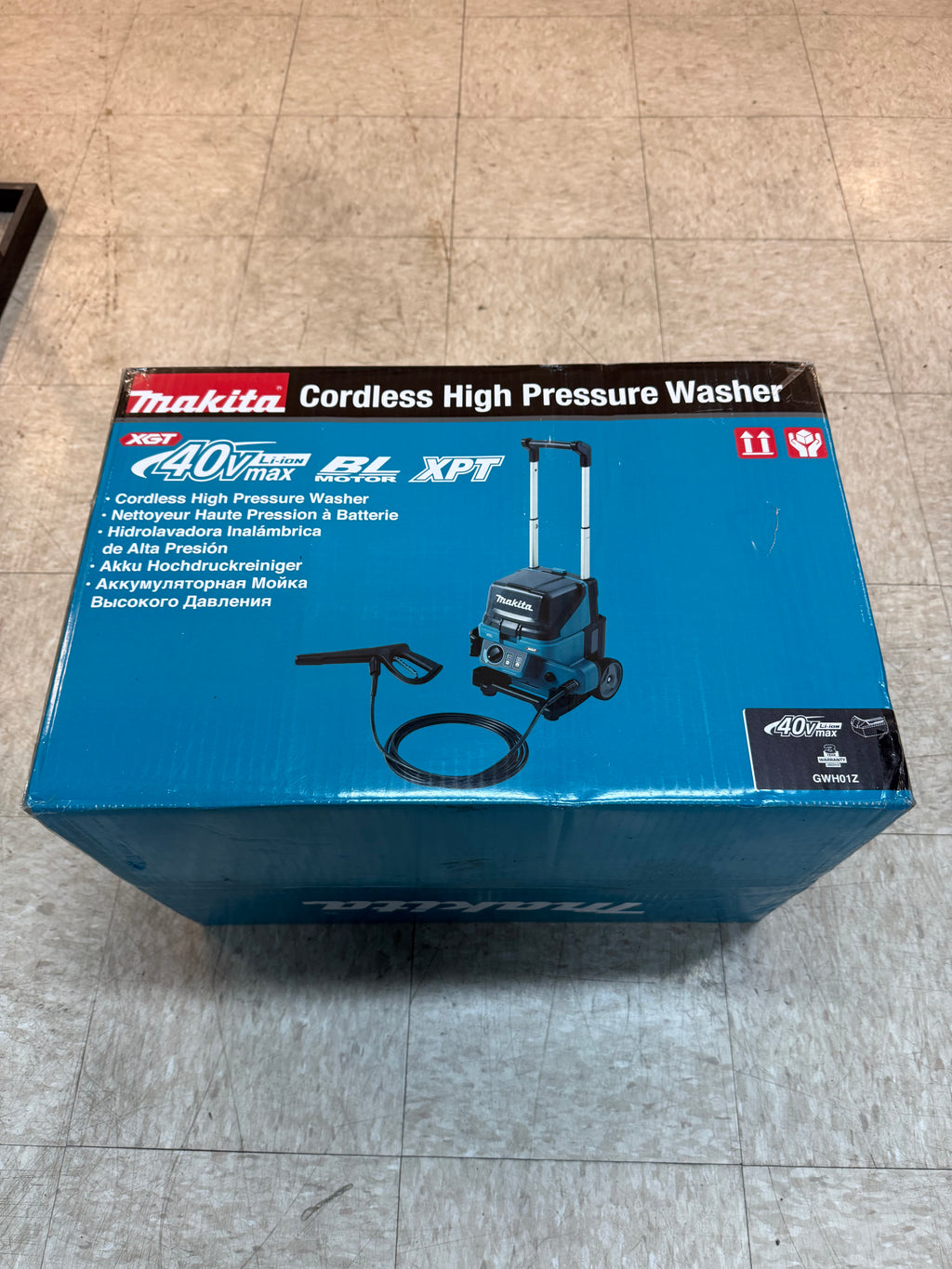 40v Cordless High Pressure Washer
