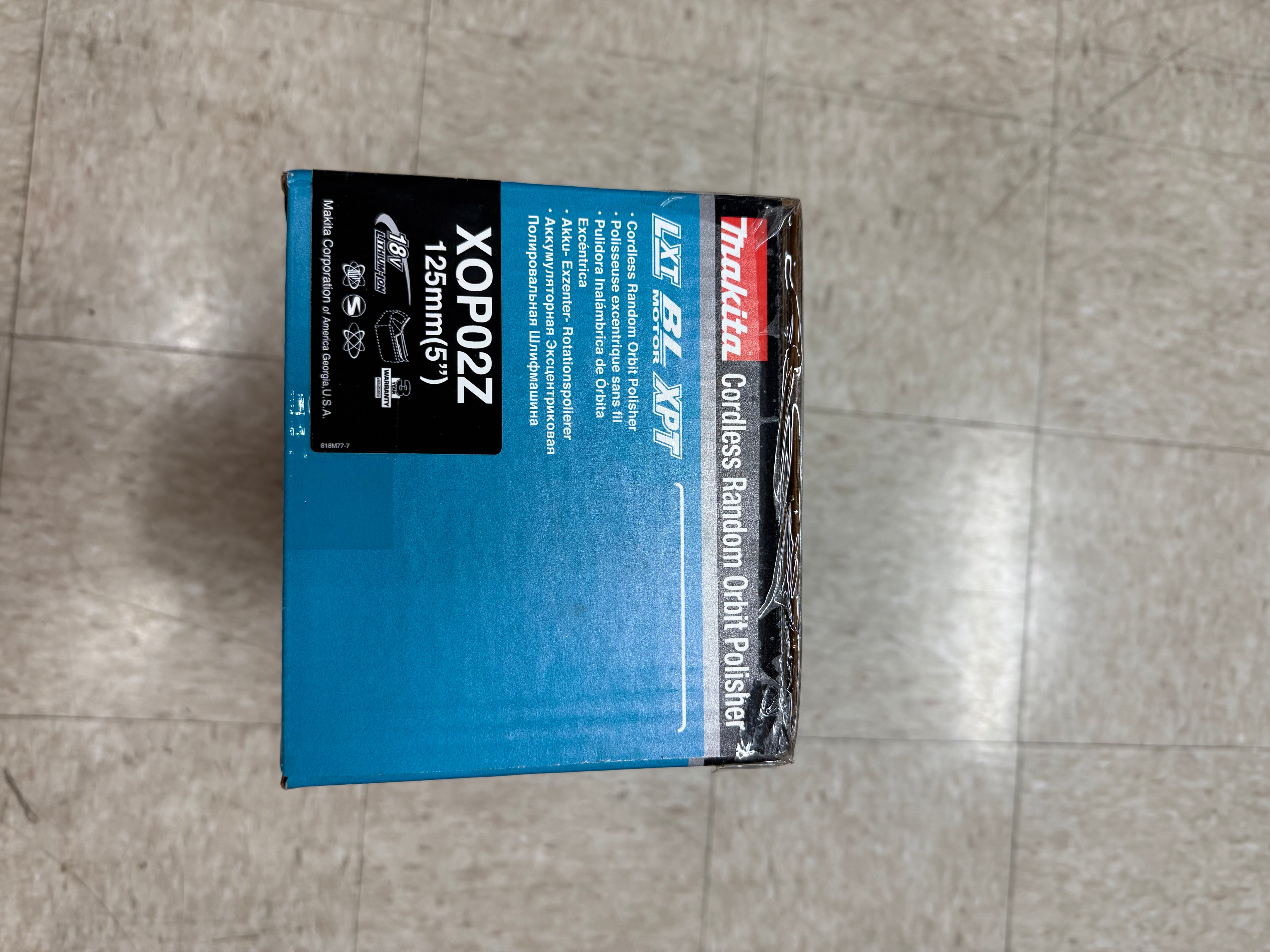 Cordless Random Orbit Polisher