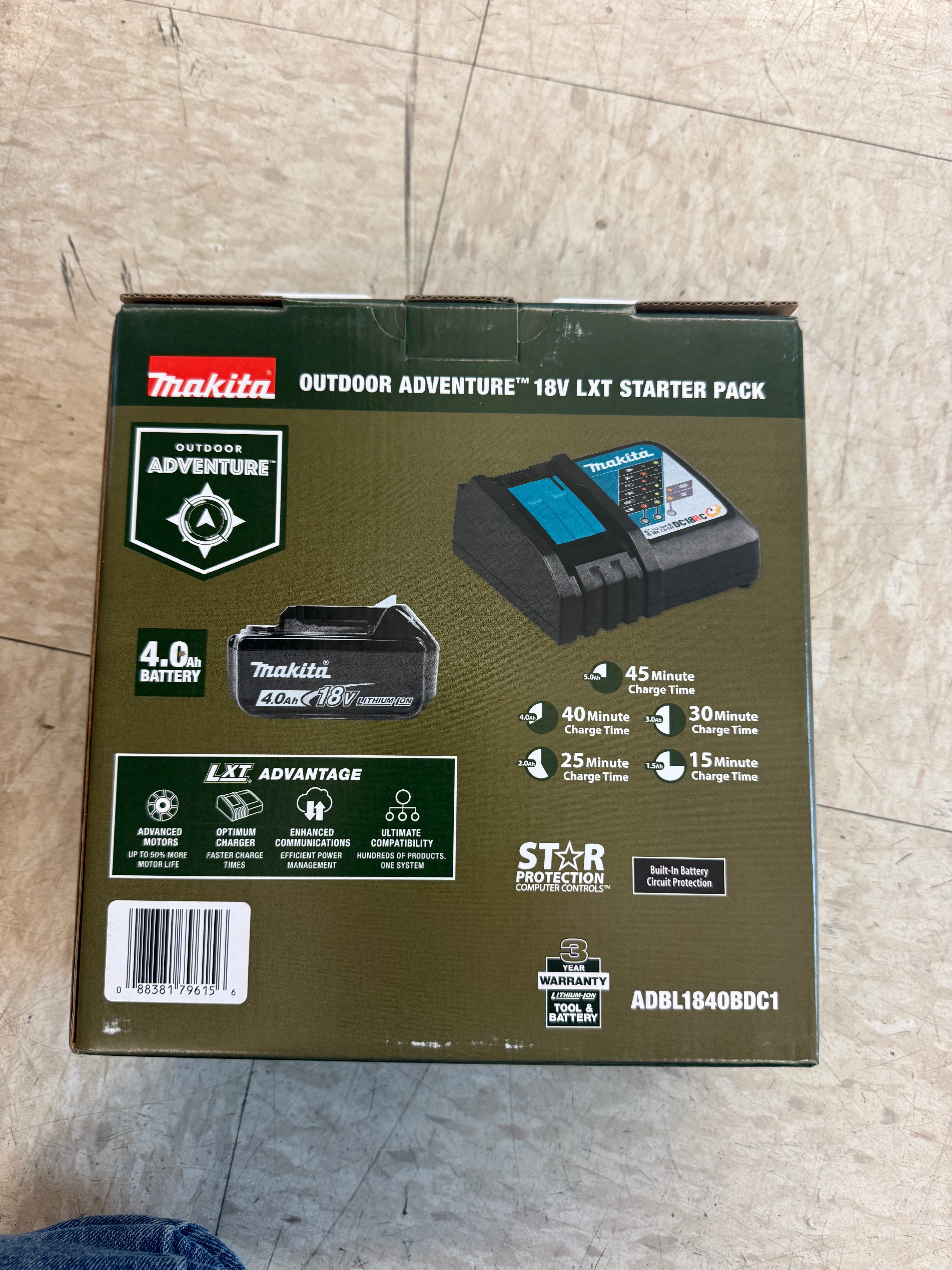 OUTDOOR ADVENTURE™
18V LXT STARTER PACK