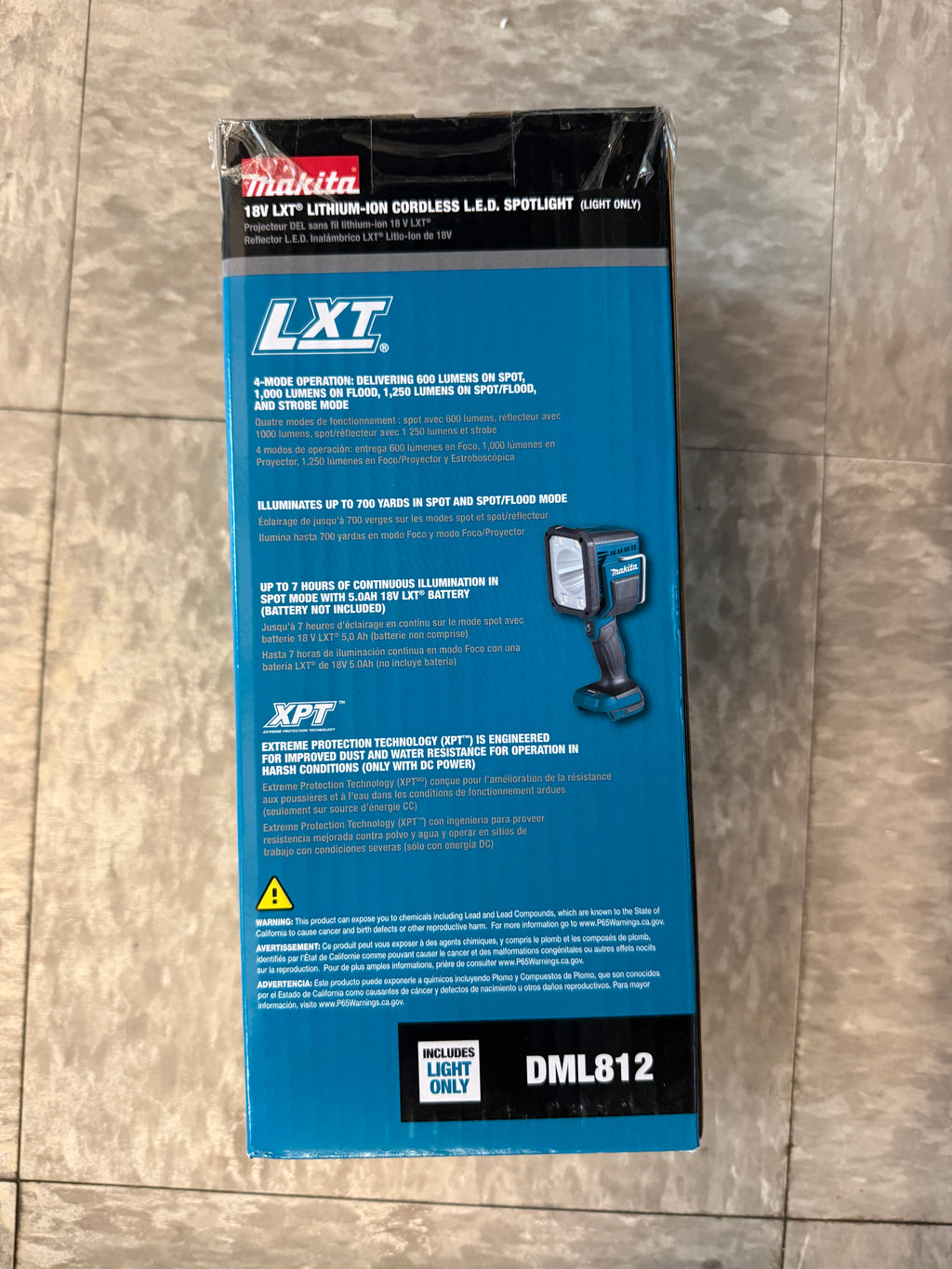 18V LXT® LITHIUM-ION CORDLESS L.E.D. SPOTLIGHT (LIGHT ONLY)