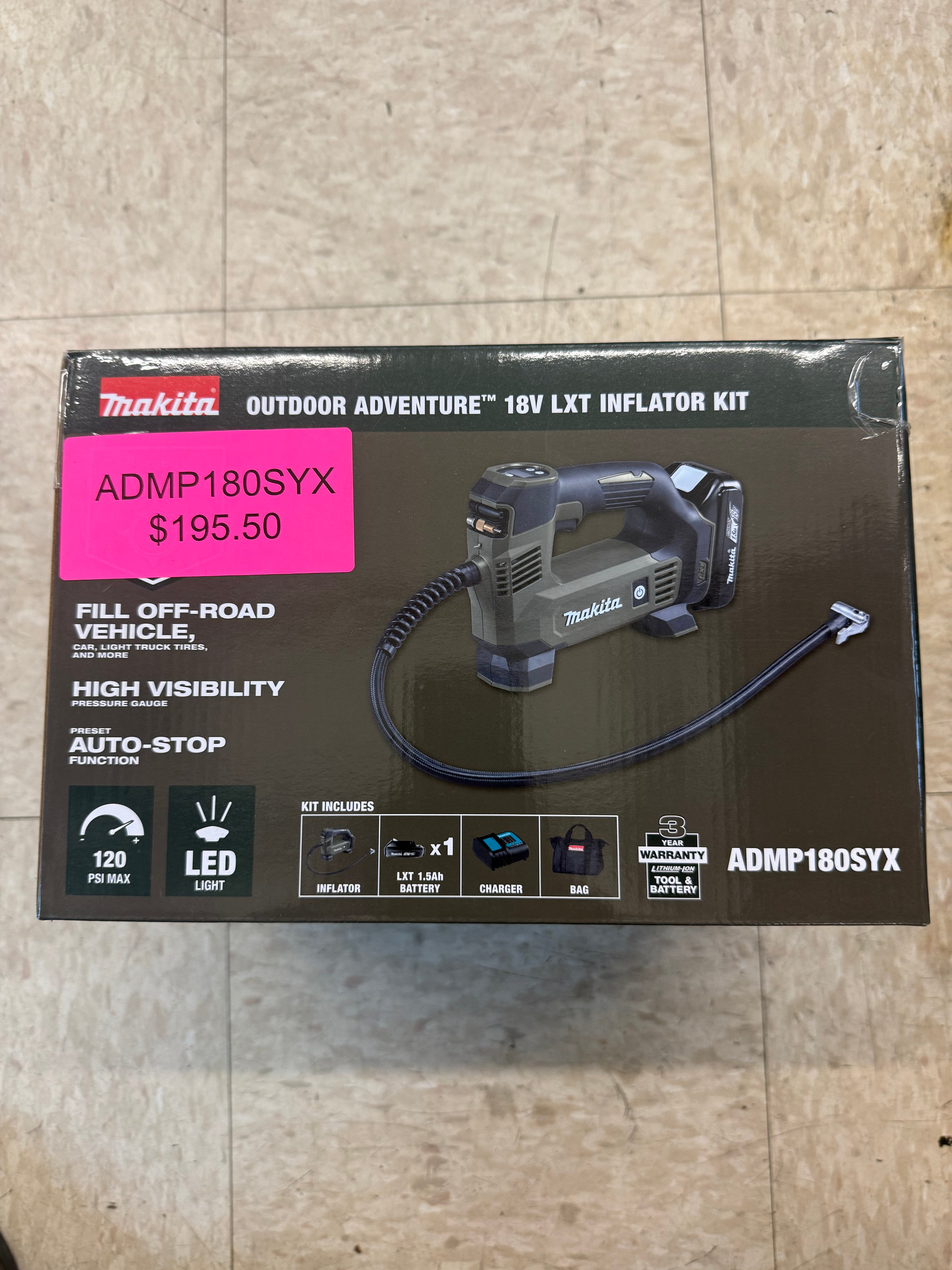 OUTDOOR ADVENTURE™ 18V LXT INFLATOR KIT