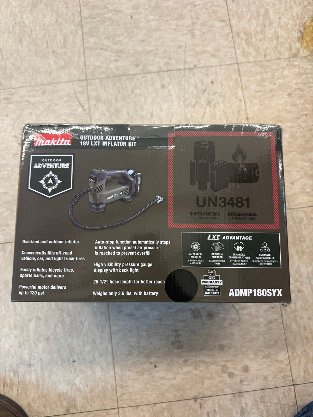 OUTDOOR ADVENTURE™ 18V LXT INFLATOR KIT