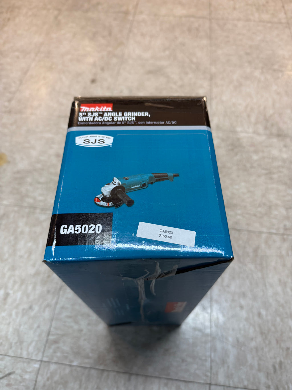 5" SJS ANGLE GRINDER, WITH AC/DC SWITCH