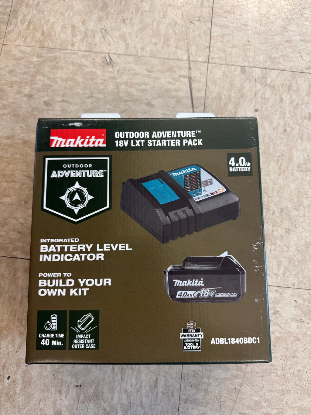 OUTDOOR ADVENTURE™
18V LXT STARTER PACK