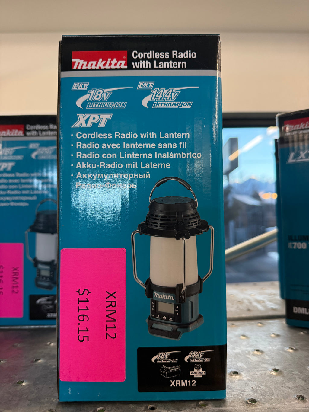 Cordless Radio with Lantern