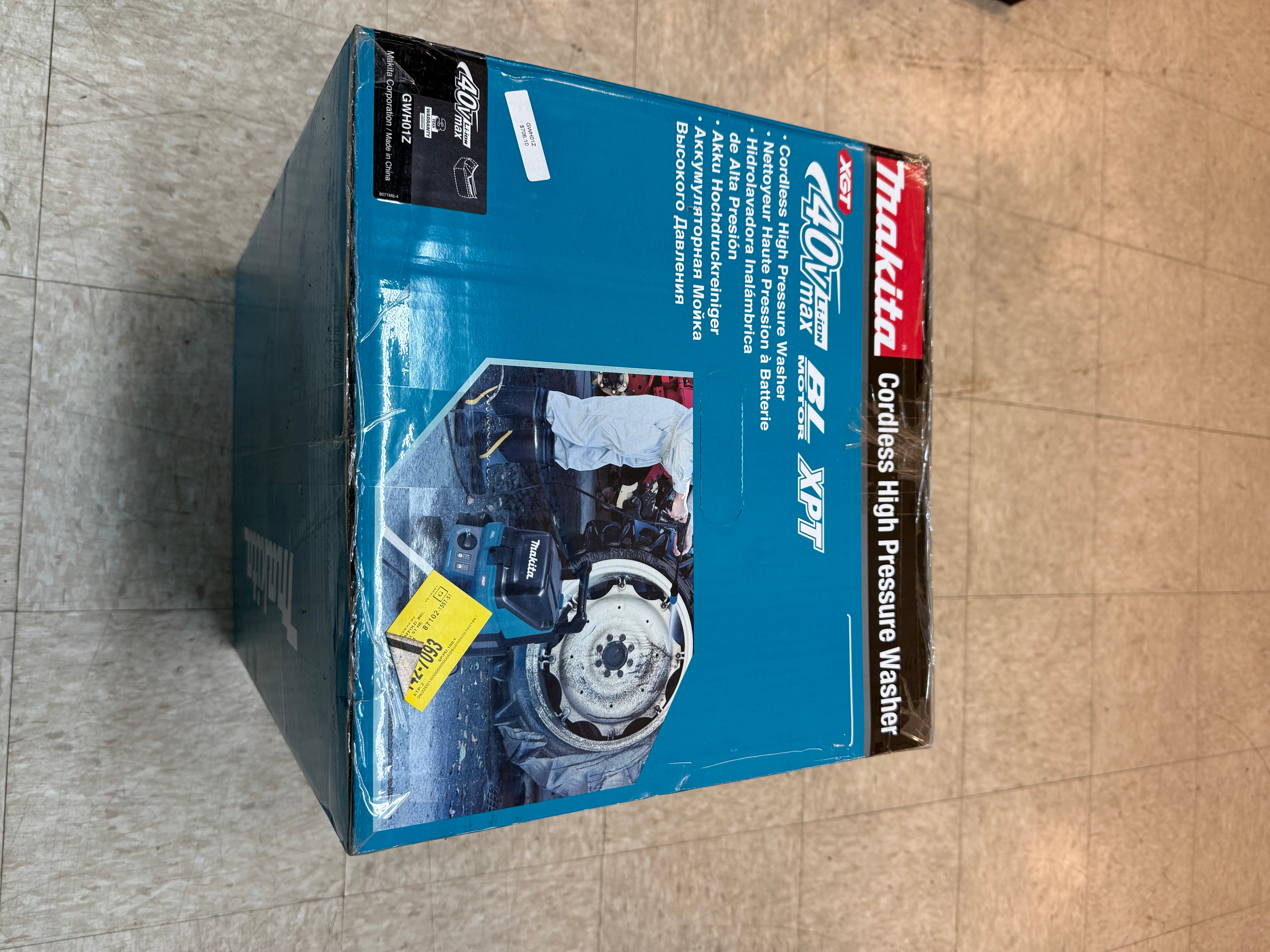 40v Cordless High Pressure Washer